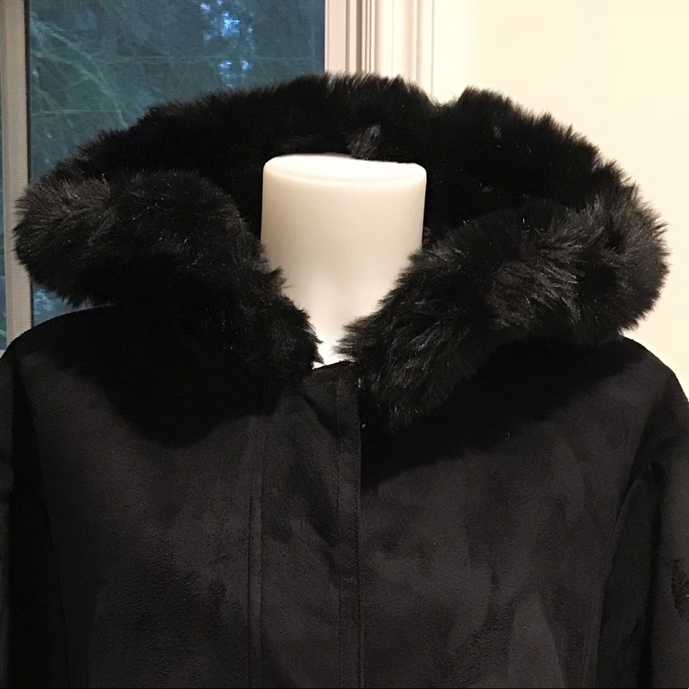 Ralph Lauren faux fur and suede cape jacket - Picture 8 of 8